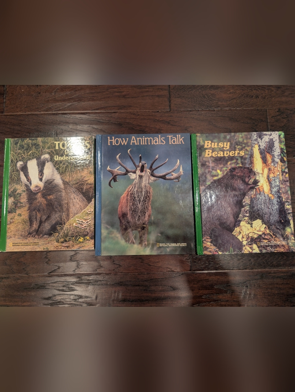 National Geographic Hardcover Wildlife Animal Books Lot Of 3